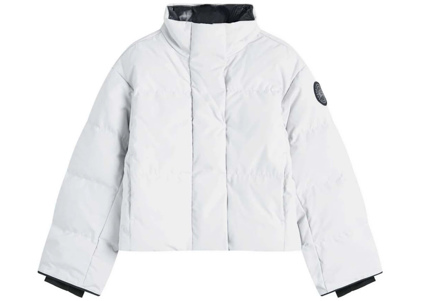 Canada Goose Black Label Grandview Cropped Jacket Silverbirch