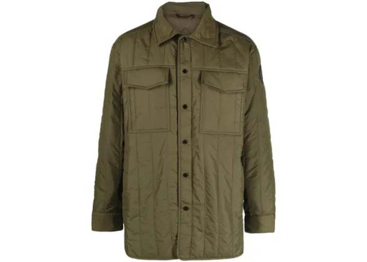 Canada Goose Carlyle Quilted Badge Jacket Military Green
