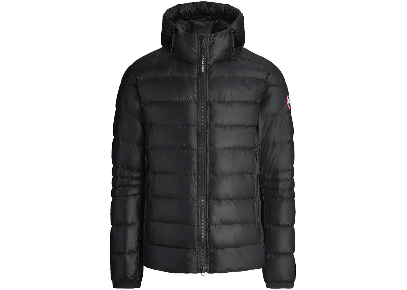 Canada Goose Crofton Down Slim Fit Hooded Jacket Black