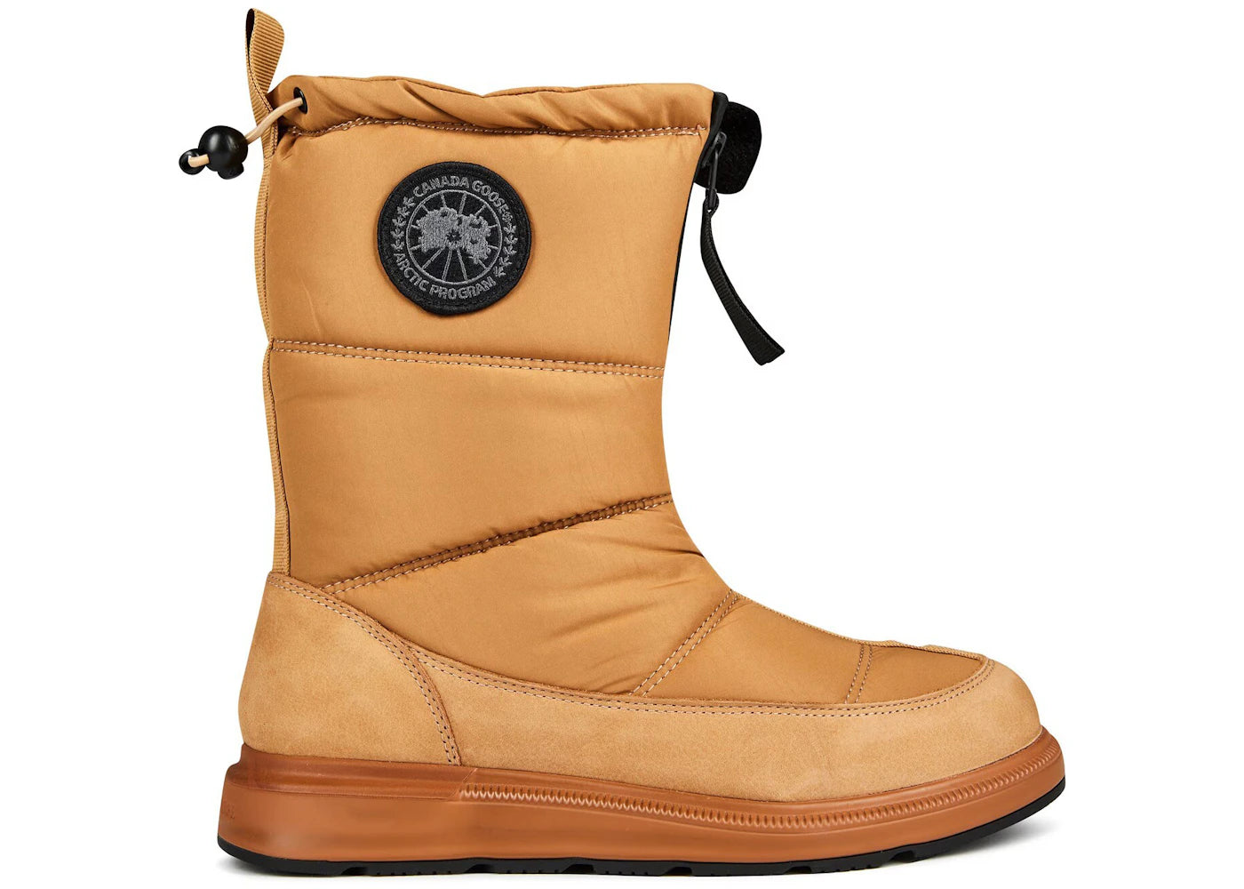 Canada Goose Crofton Fold-Down Puffer Boot Sandalwood Camel