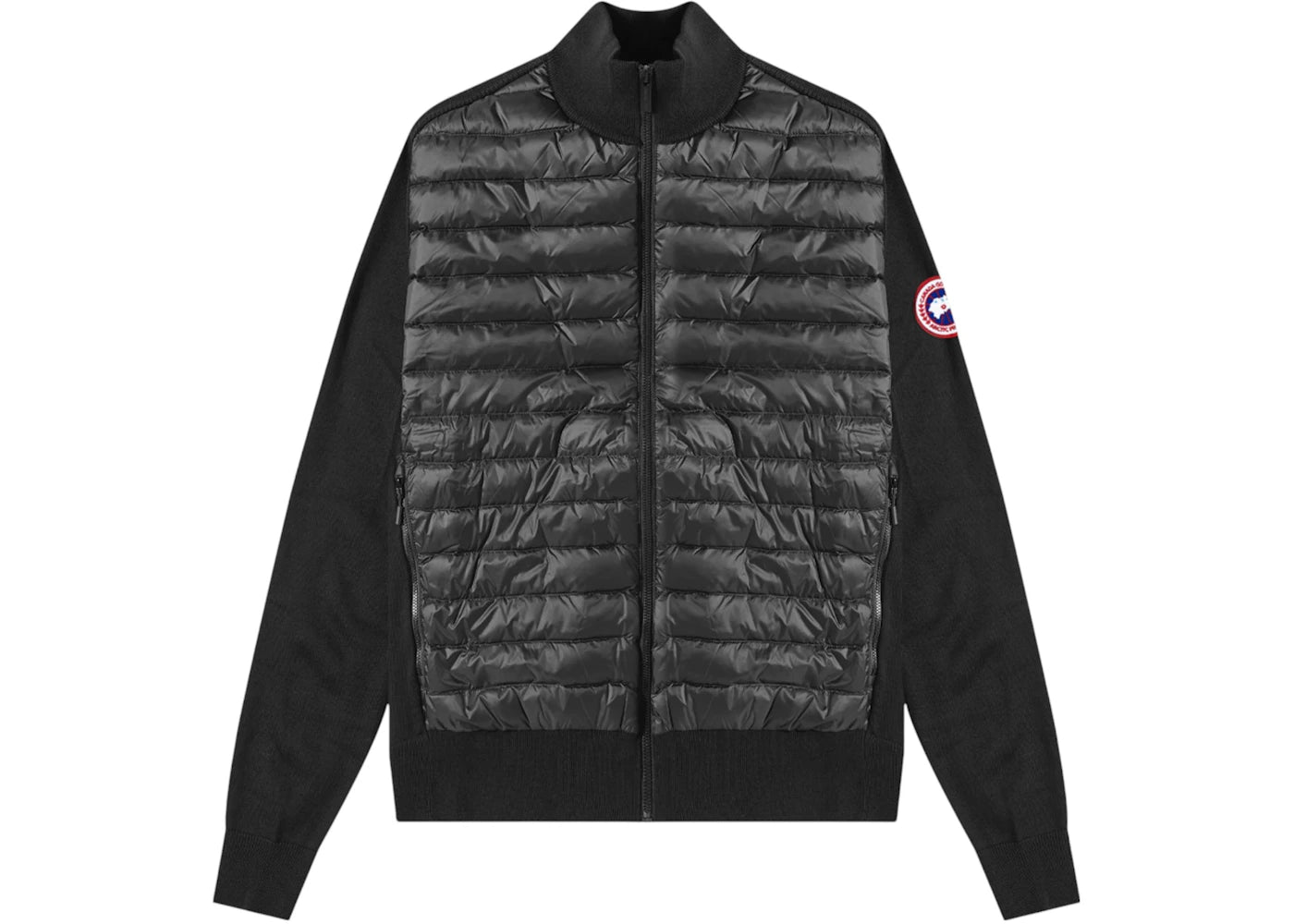 Canada Goose Hybridge Knit Packable Jacket Black