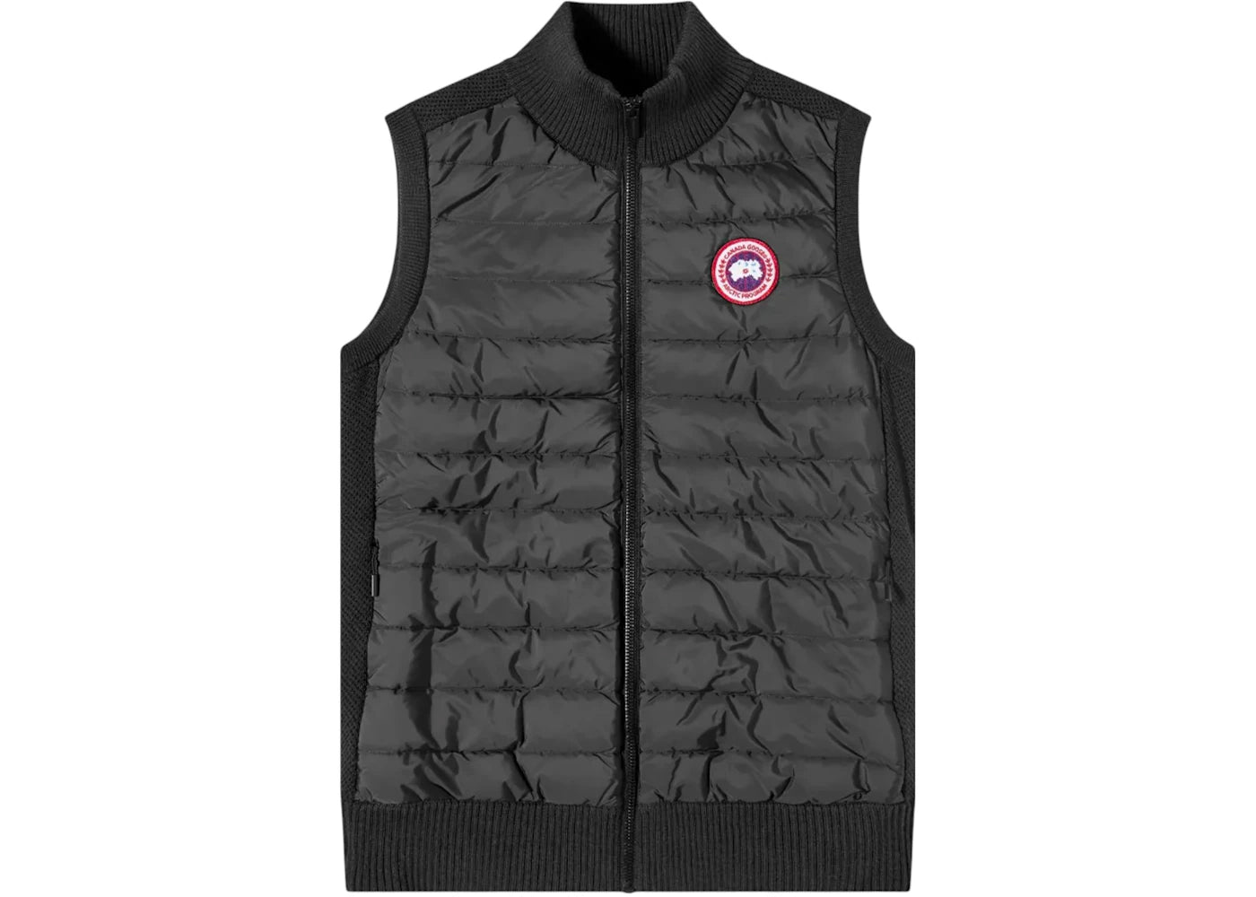 Canada Goose Hybridge Knit Vest Black