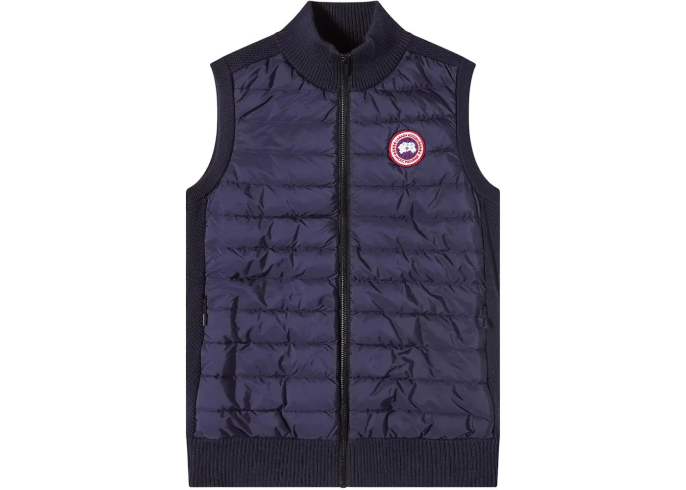 Canada Goose Hybridge Knit Vest Navy