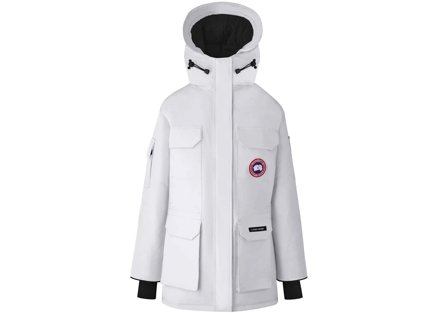Canada Goose Women's Expedition Heritage Parka Jacket (Classic Fit) North Star White