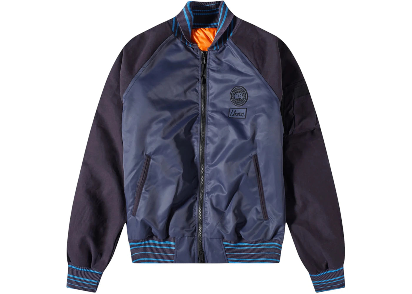 Canada Goose x NBA Collection with UNION Bullard Bomber Jacket Newport Navy