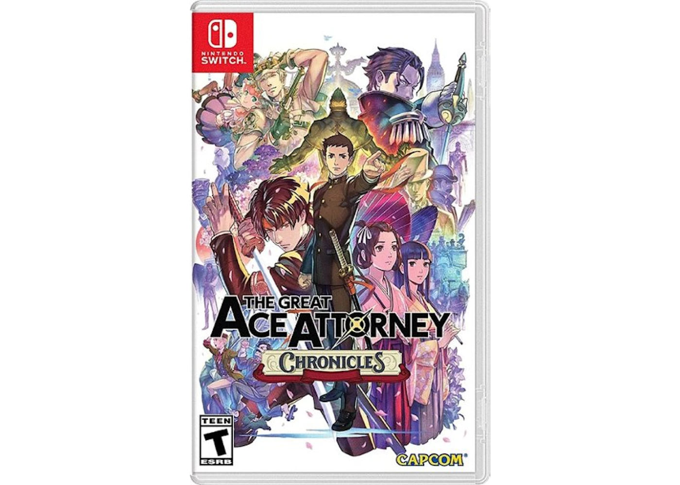 Capcom Nintendo Switch The Great Ace Attorney Chronicles Video Game 6461581