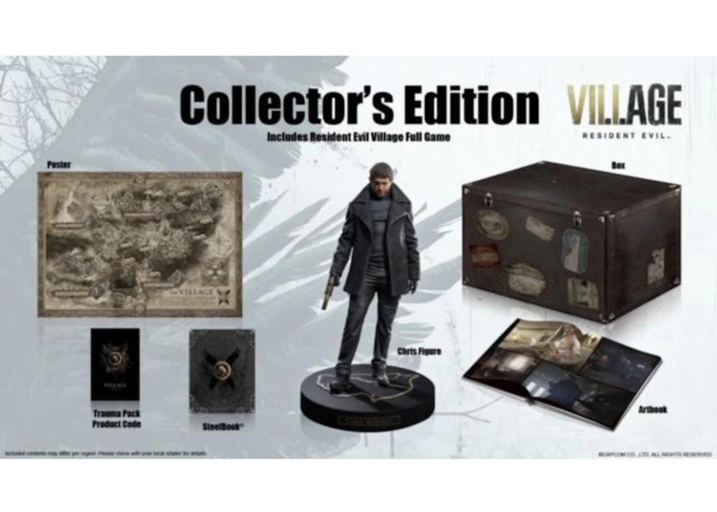Capcom PS5 Resident Evil Village Collector's Edition Video Game Bundle