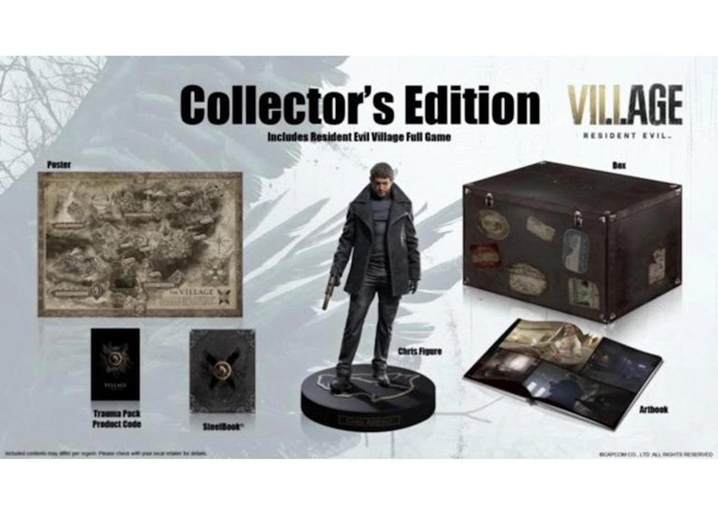 Capcom Xbox Series X Resident Evil Village Collector's Edition Video Game Bundle