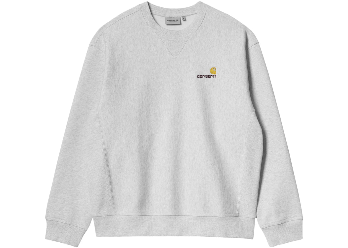 Carhartt WIP American Script Sweatshirt Ash Heather