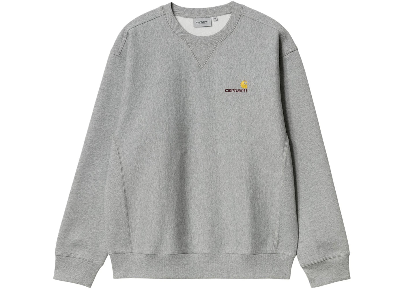 Carhartt WIP American Script Sweatshirt Grey Heather