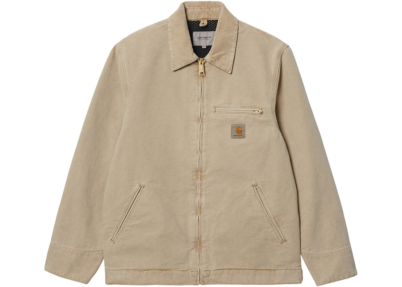 Carhartt WIP Detroit Dearborn Canvas 12oz (Summer) Jacket Dusty H Brown (Faded)