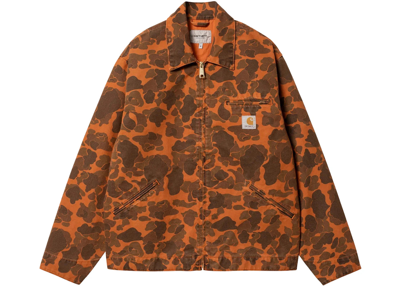 Carhartt WIP Duck Camo Detroit Jacket Green/Turmeric