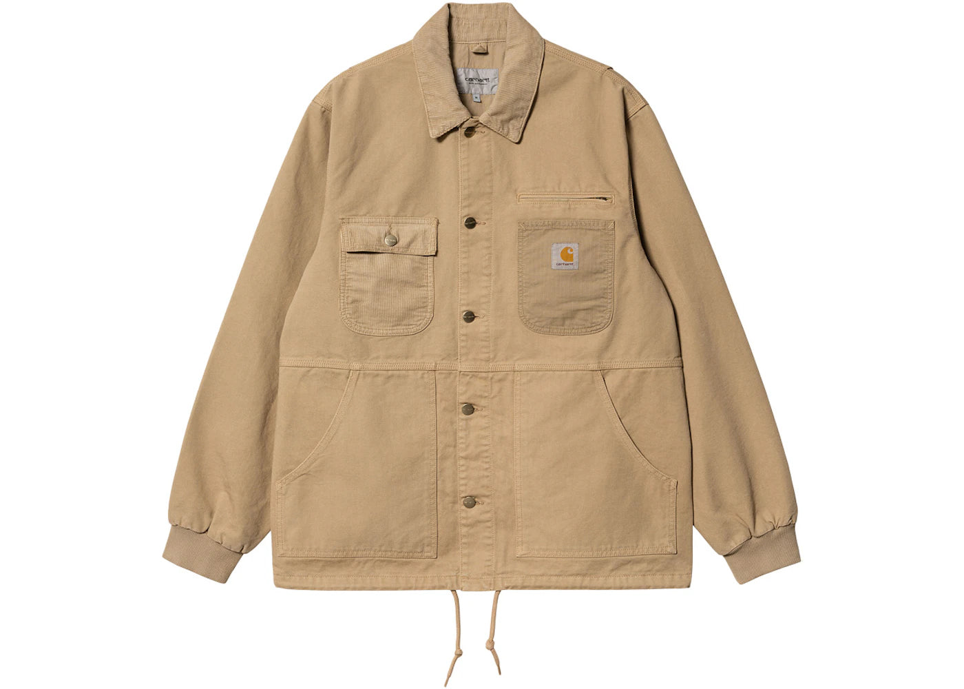 Carhartt WIP Medley Dearborn Canvas 12oz Jacket Dusty H Brown (Garment Dyed)