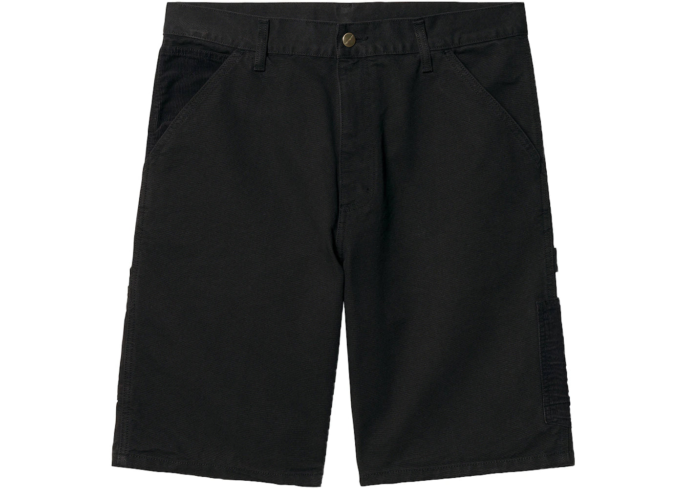 Carhartt WIP Medley Dearborn Canvas 12oz Relaxed Fit Shorts Black (Garment Dyed)