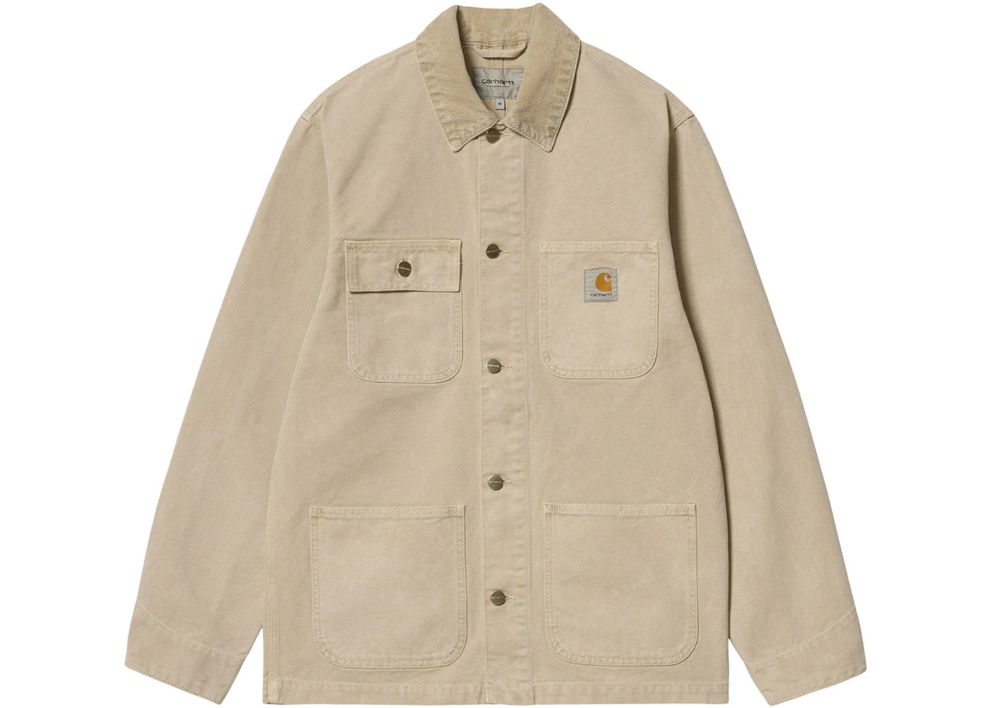 Carhartt WIP Michigan Dearborn Canvas 12oz (Summer) Coat Dusty H Brown (Faded)