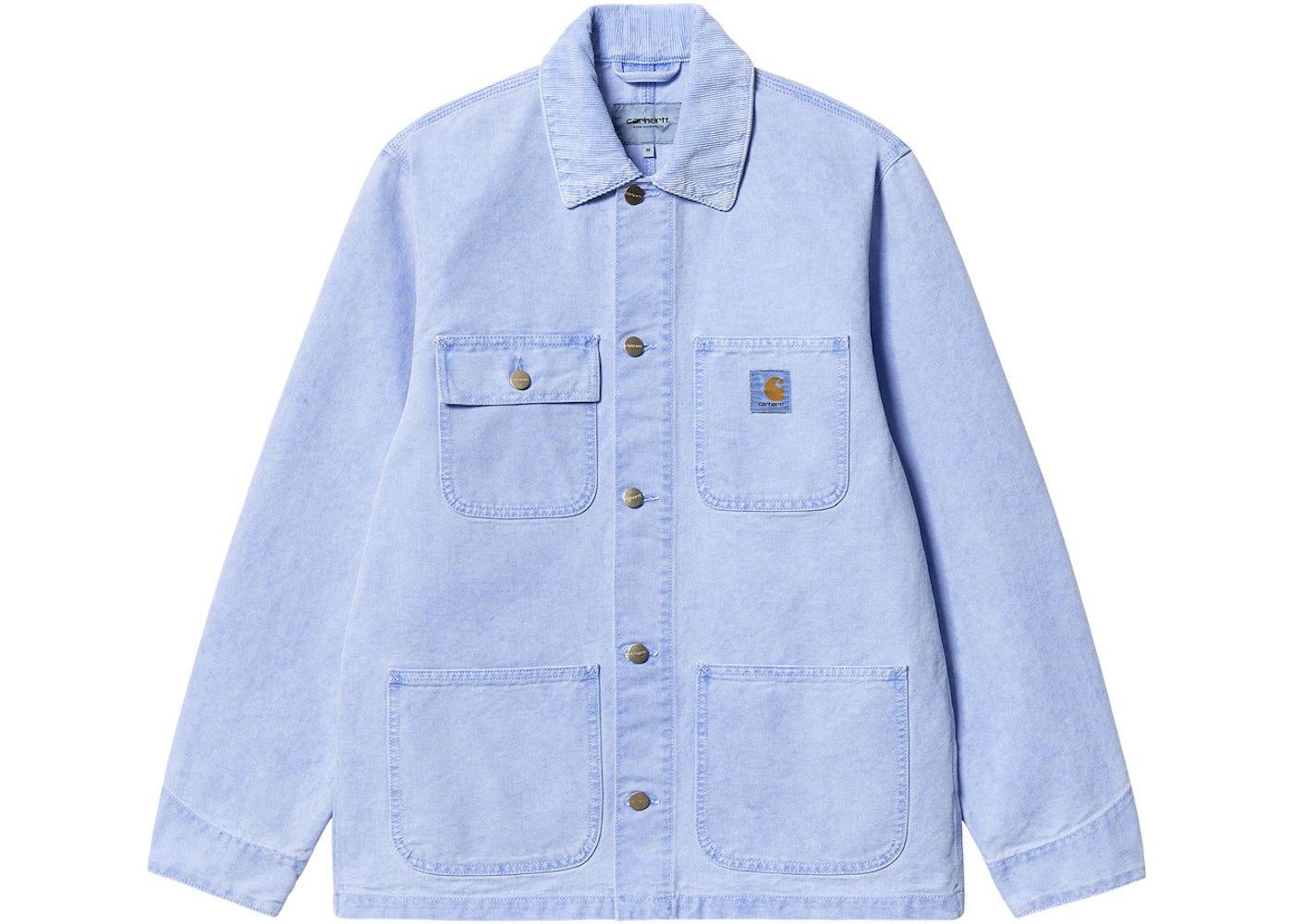 Carhartt WIP Michigan Dearborn Canvas 12oz (Summer) Coat Icy Water (Faded)