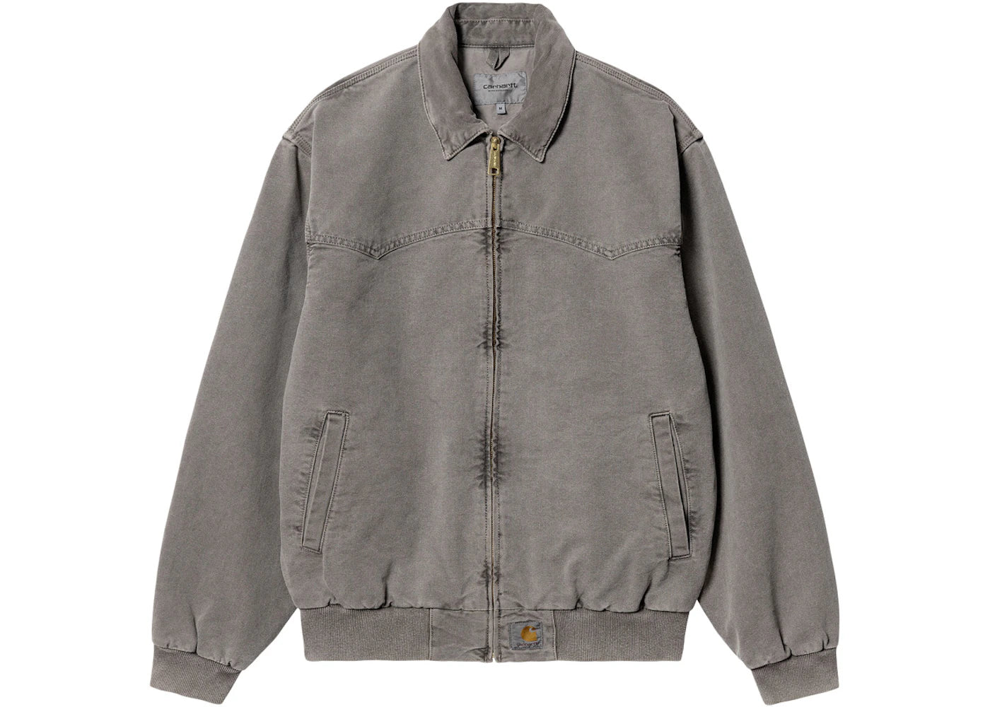 Carhartt WIP OG Santa Fe Dearborn Canvas 12oz Jacket Black (Faded)