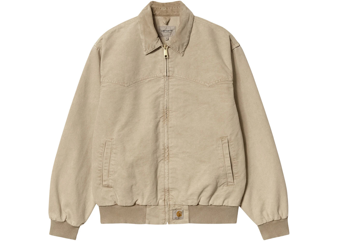 Carhartt WIP OG Santa Fe Dearborn Canvas 12oz Jacket Dusty H Brown (Faded)