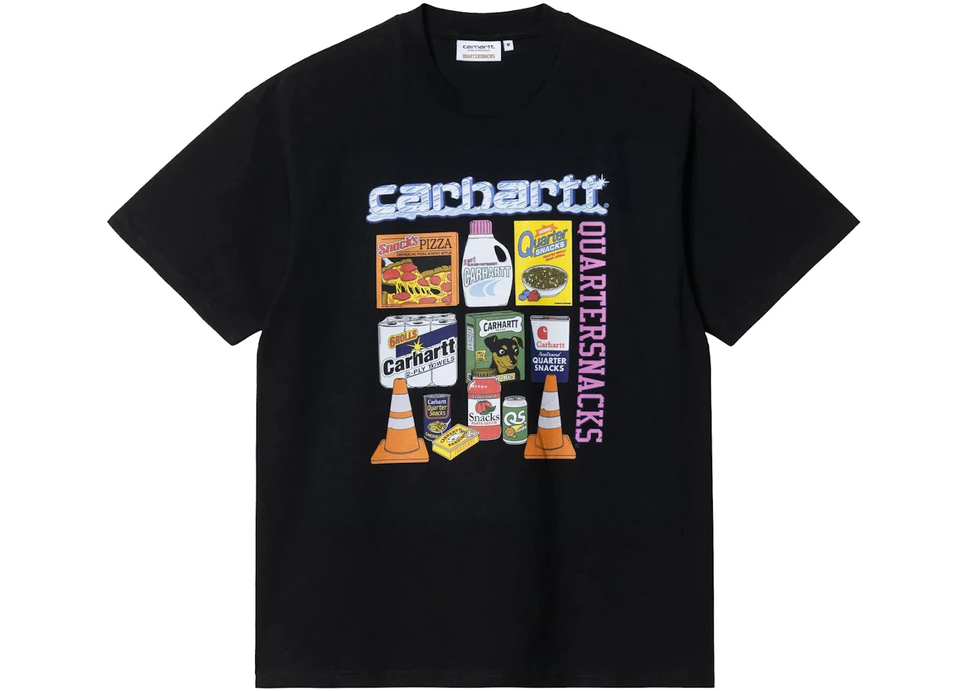 Carhartt WIP Quartersnacks Graphic T-shirt Black