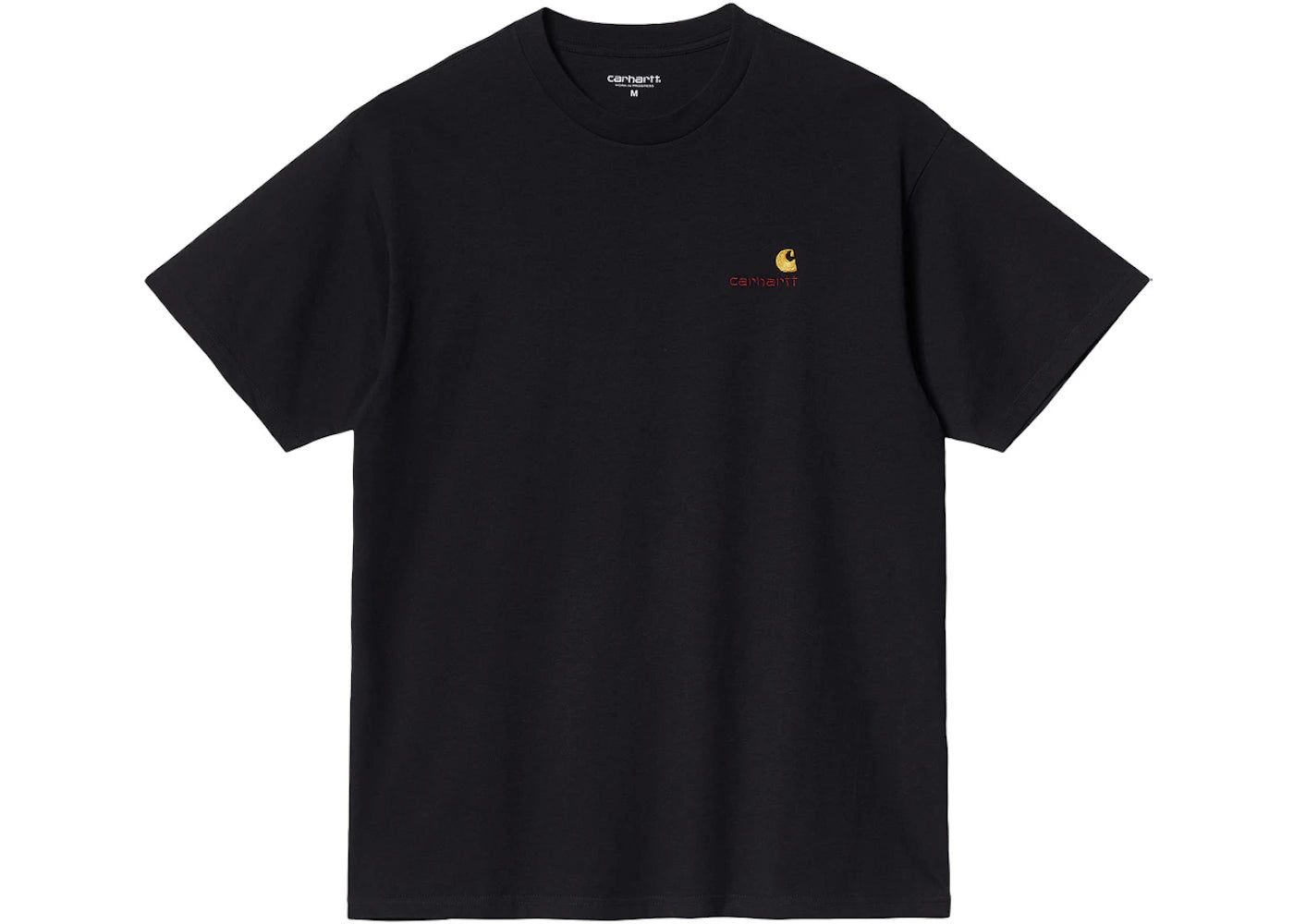 Carhartt WIP S/S American Script T-Shirt Black