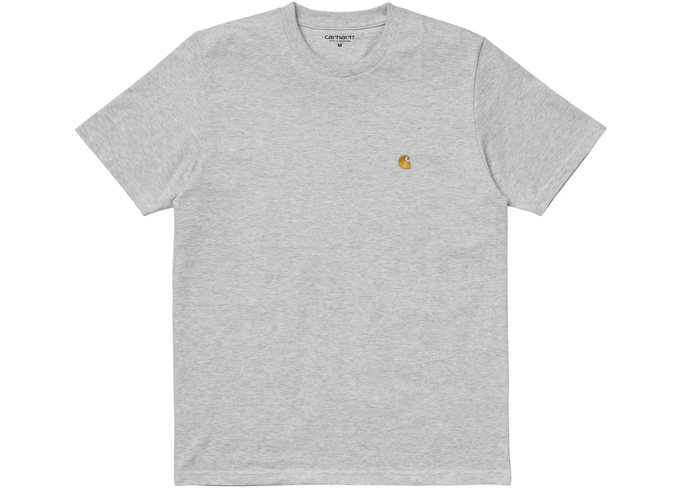 Carhartt WIP S/S Chase T-Shirt Ash Heather/Gold