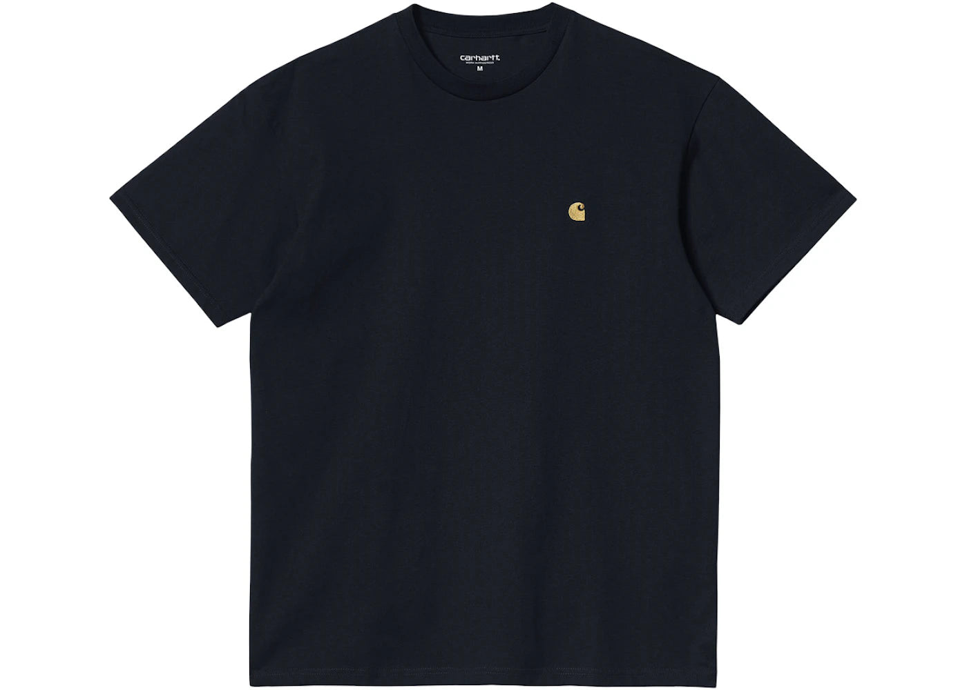 Carhartt WIP S/S Chase T-Shirt Dark Navy/Gold