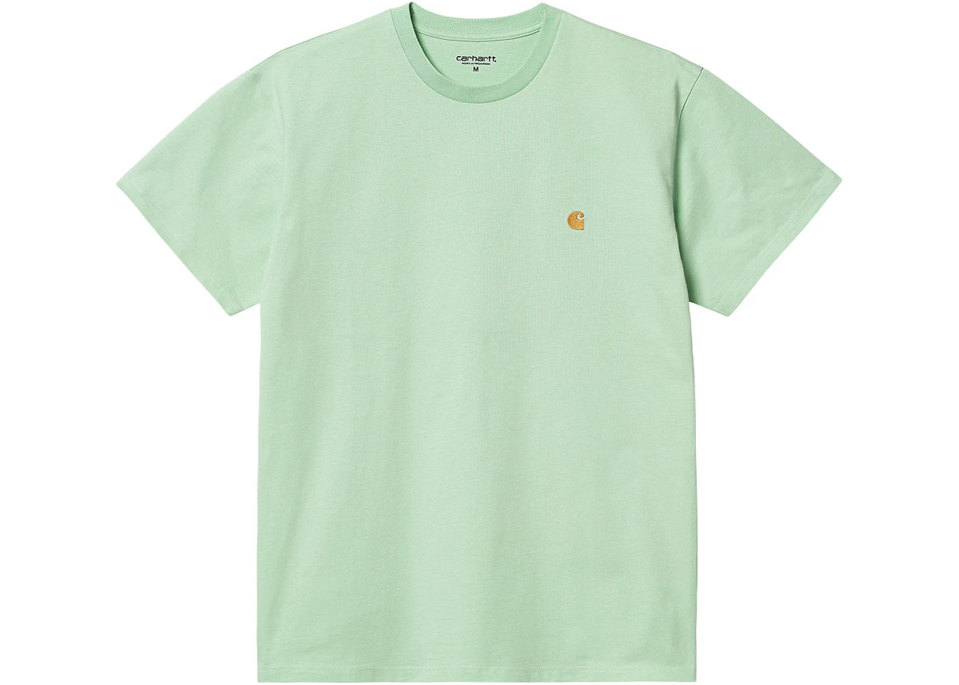 Carhartt WIP S/S Chase T-Shirt Pale Spearmint/Gold