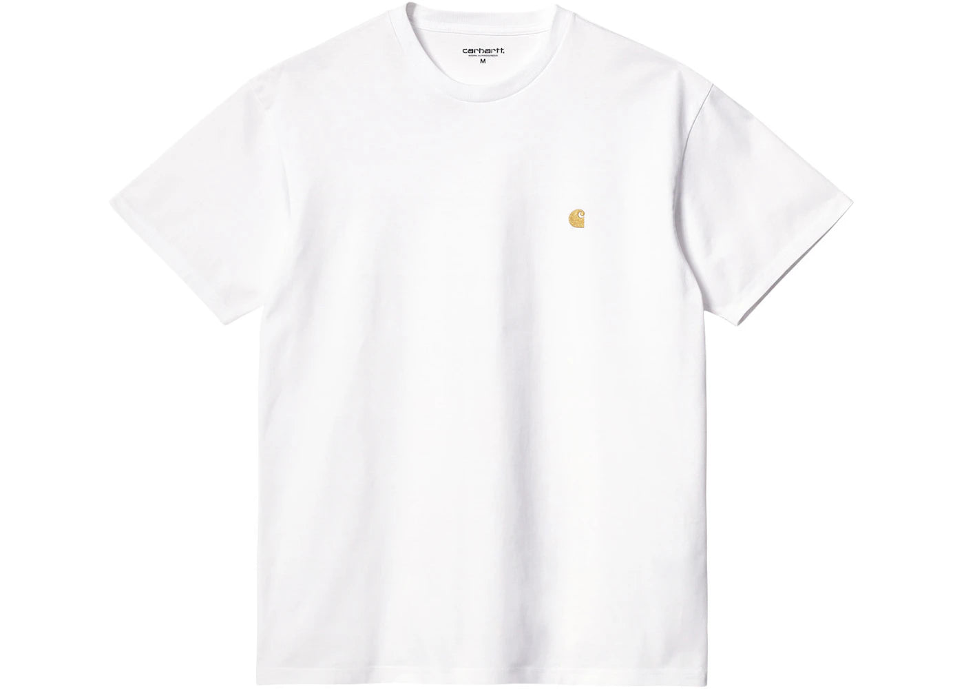 Carhartt WIP S/S Chase T-Shirt White/Gold