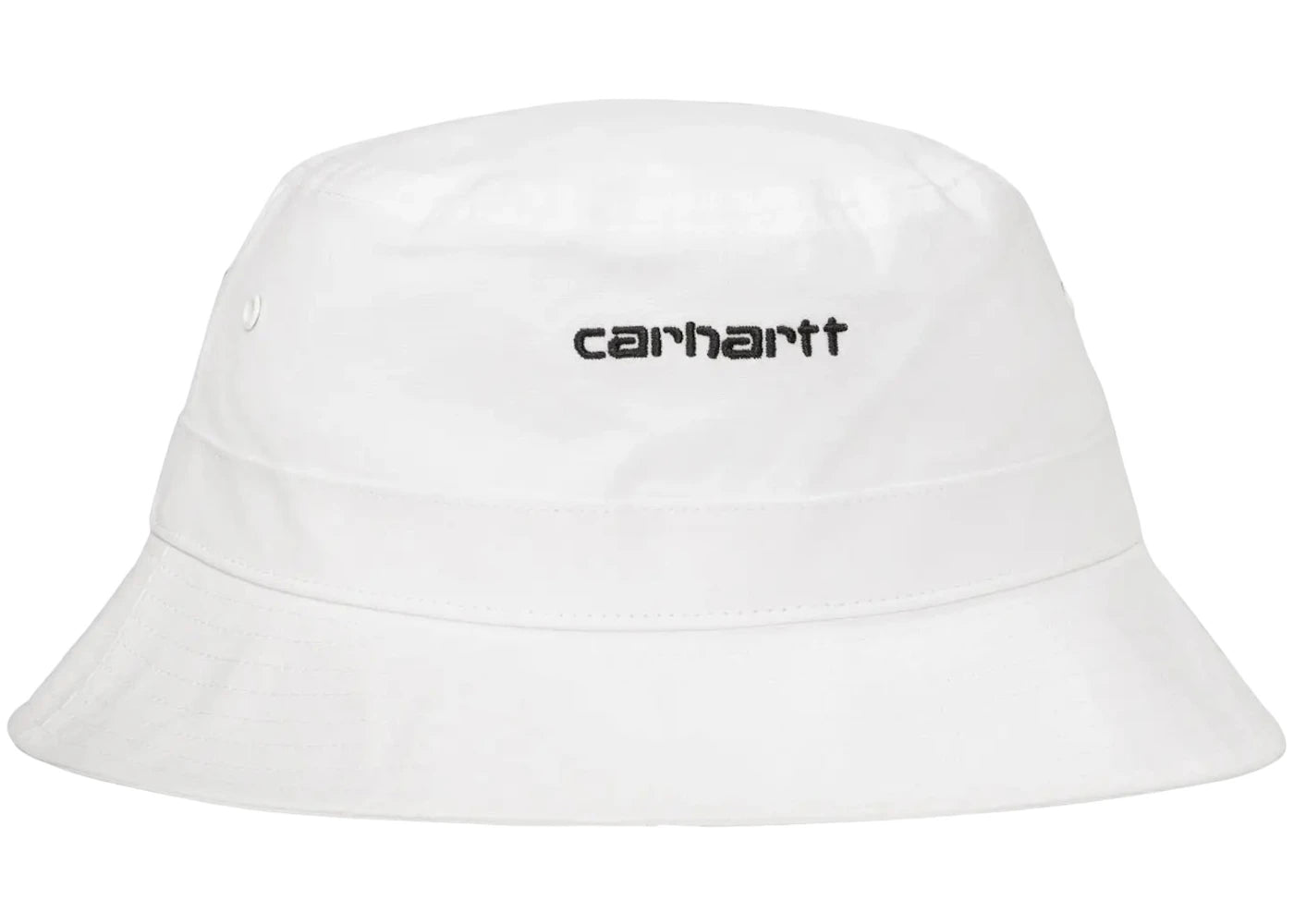 Carhartt WIP Script Bucket Hat White/Black