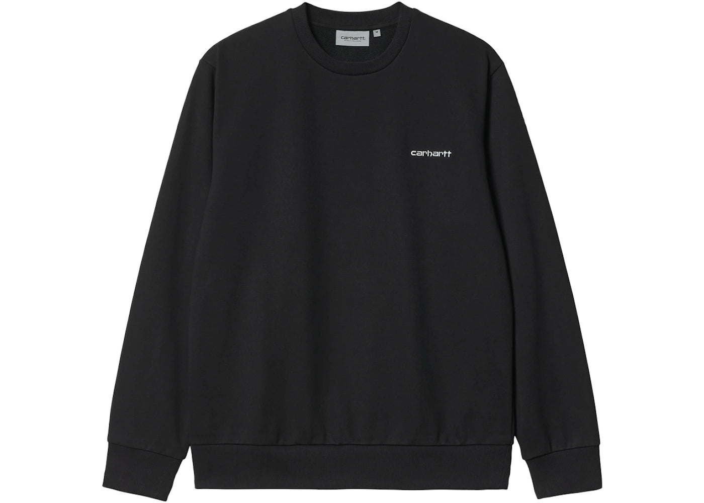 Carhartt WIP Script Embroidery Sweatshirt Black/White