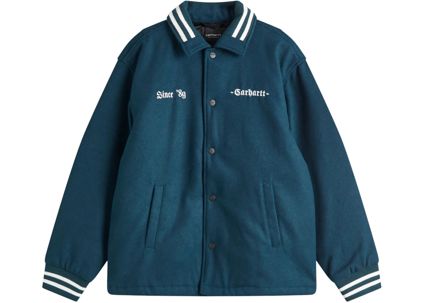 Carhartt WIP Wool Coach Jacket Deep Lagoon/Wax