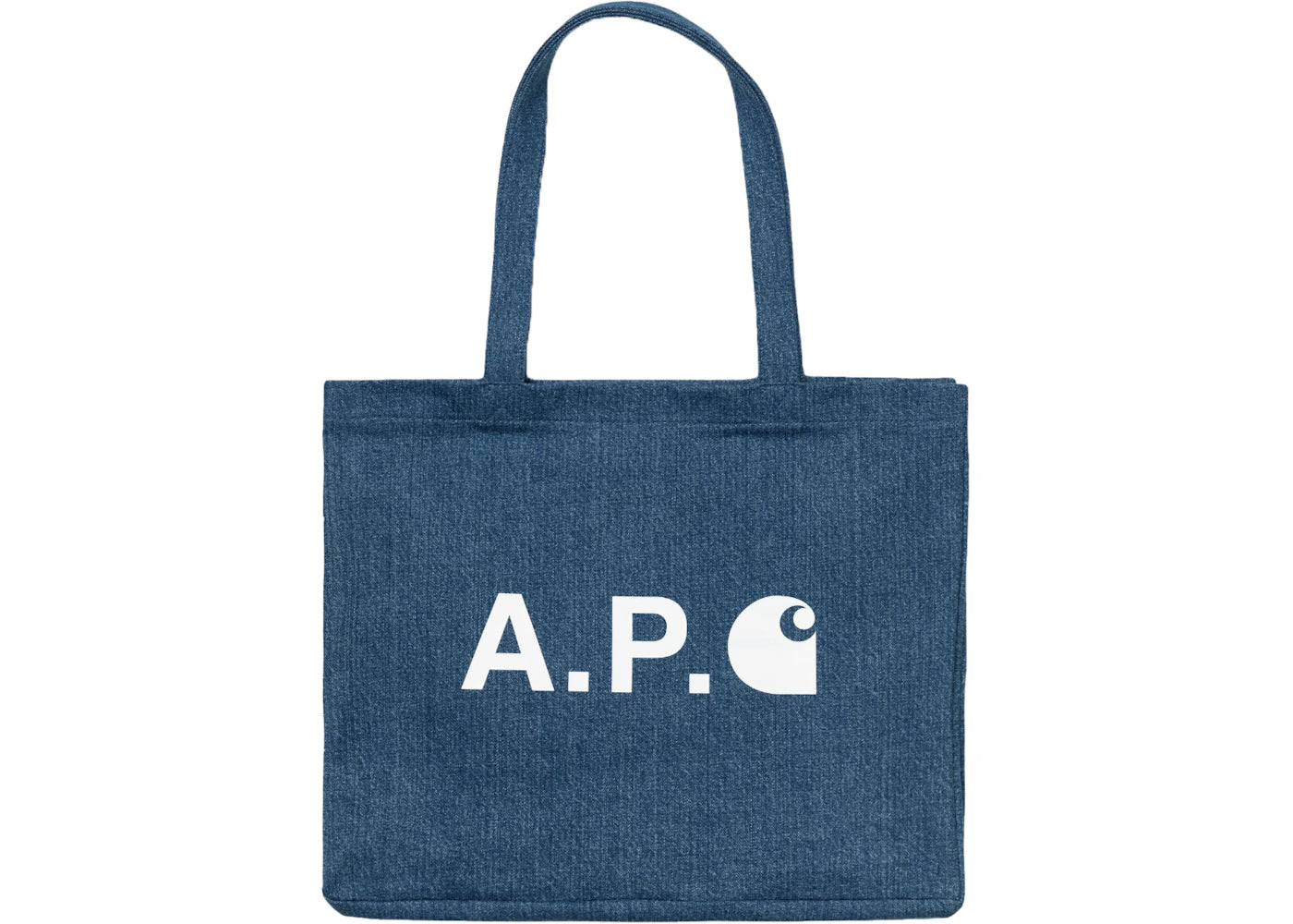 Carhartt WIP x APC Alan Shopping Bag Stonewashed Indigo