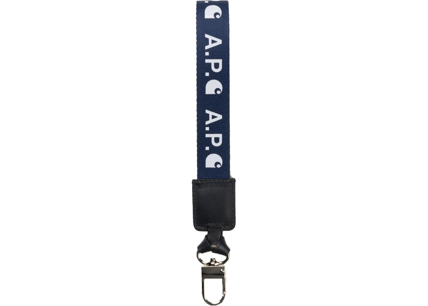 Carhartt WIP x APC Finn Keychain Indigo