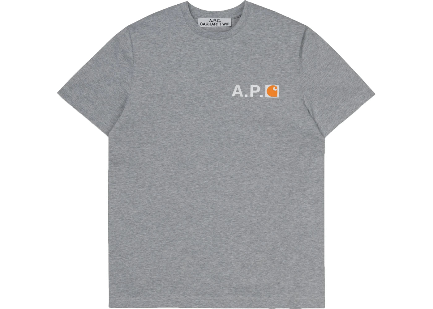 Carhartt WIP x APC Fire T-Shirt Heather Grey