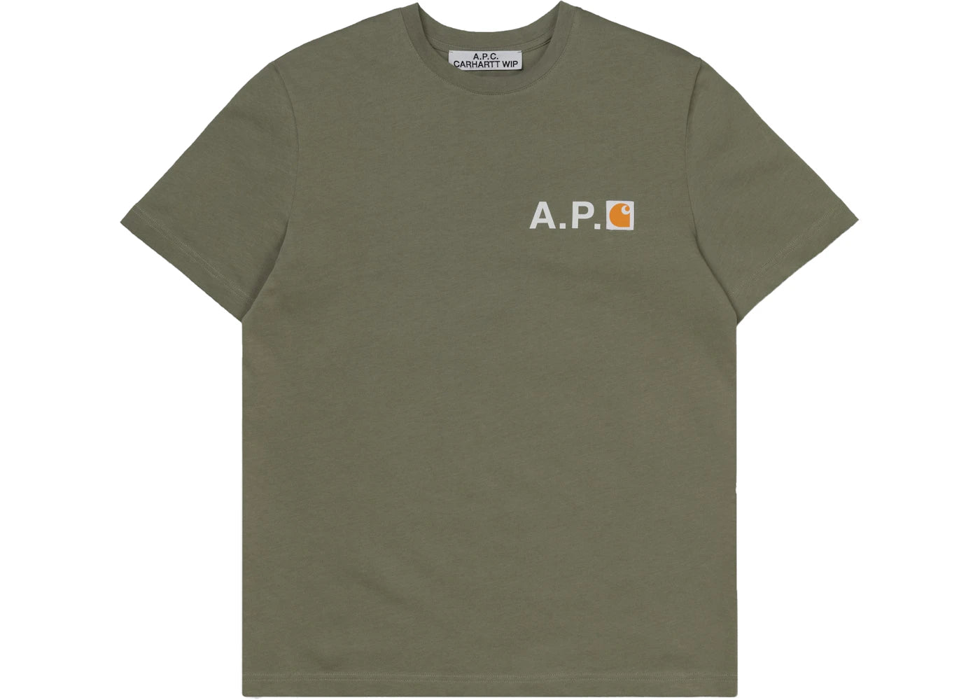 Carhartt WIP x APC Fire T-Shirt Khaki