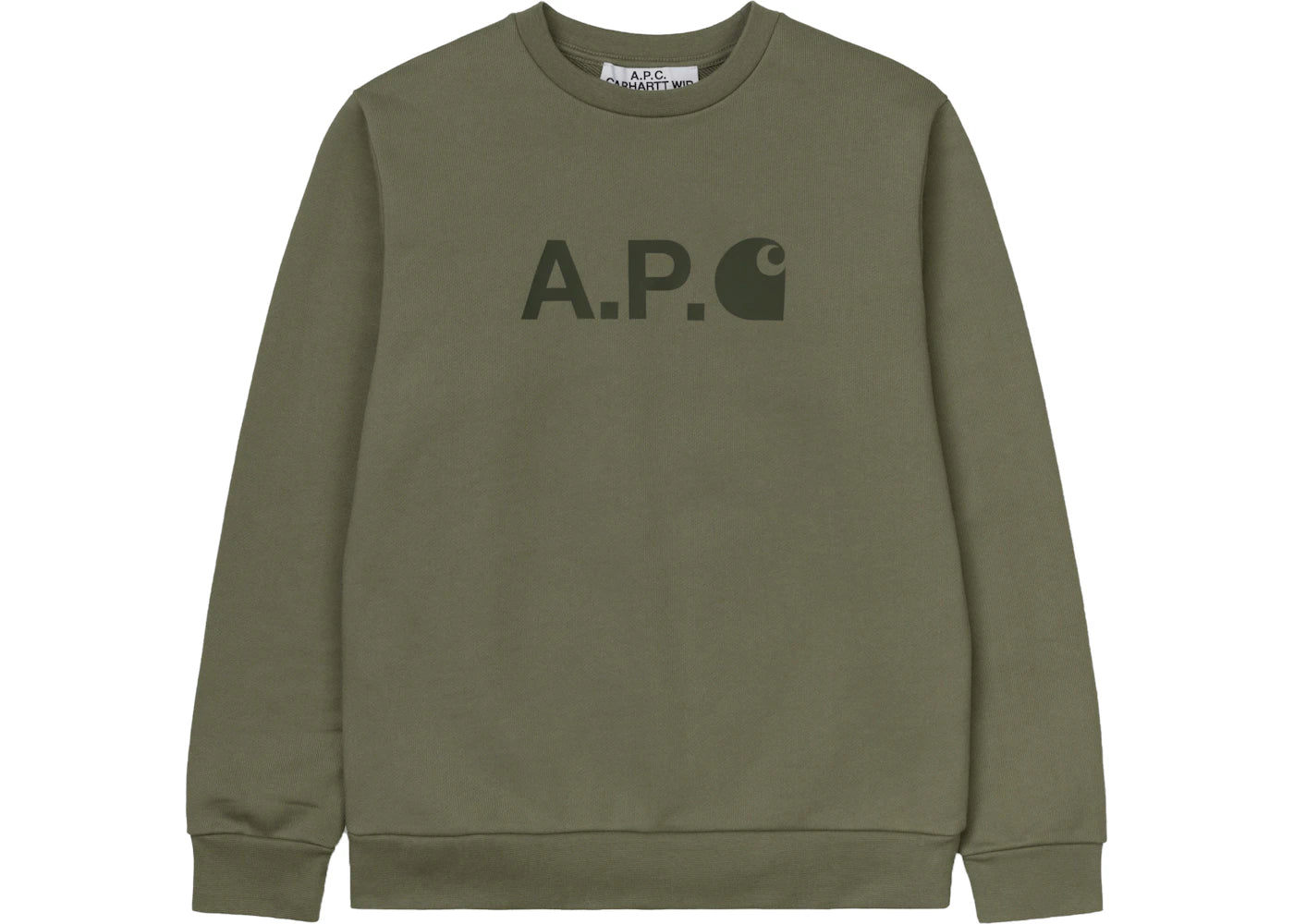 Carhartt WIP x APC Ice Sweatshirt Khaki