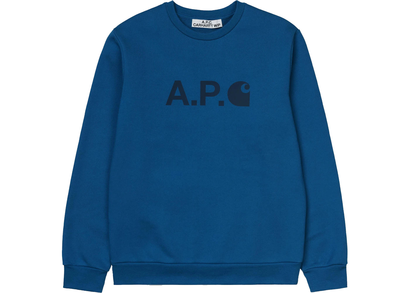 Carhartt WIP x APC Ice Sweatshirt Royal Blue