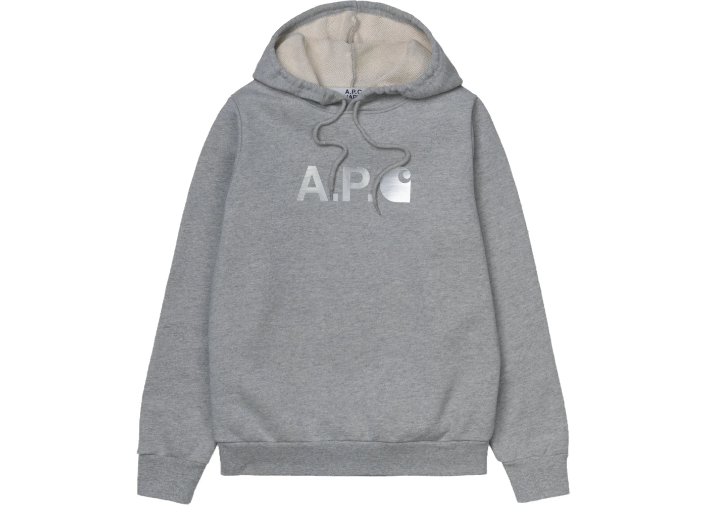 Carhartt WIP x APC Stash Hoodie Heather Grey