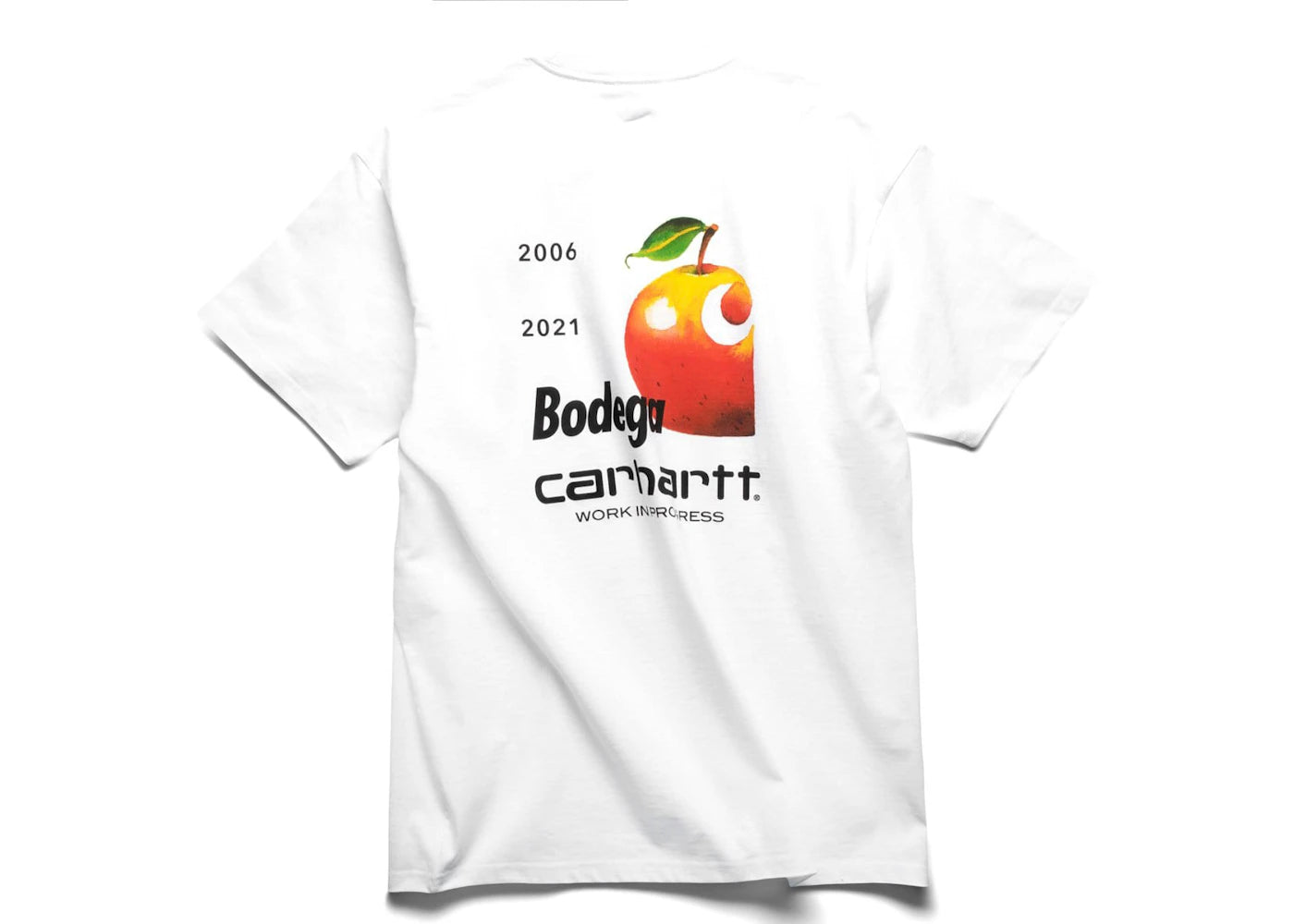 Carhartt WIP x Bodega Apple T-Shirt White