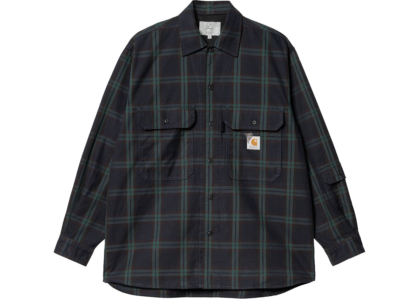 Carhartt WIP x Invincible Check Shirt Juniper