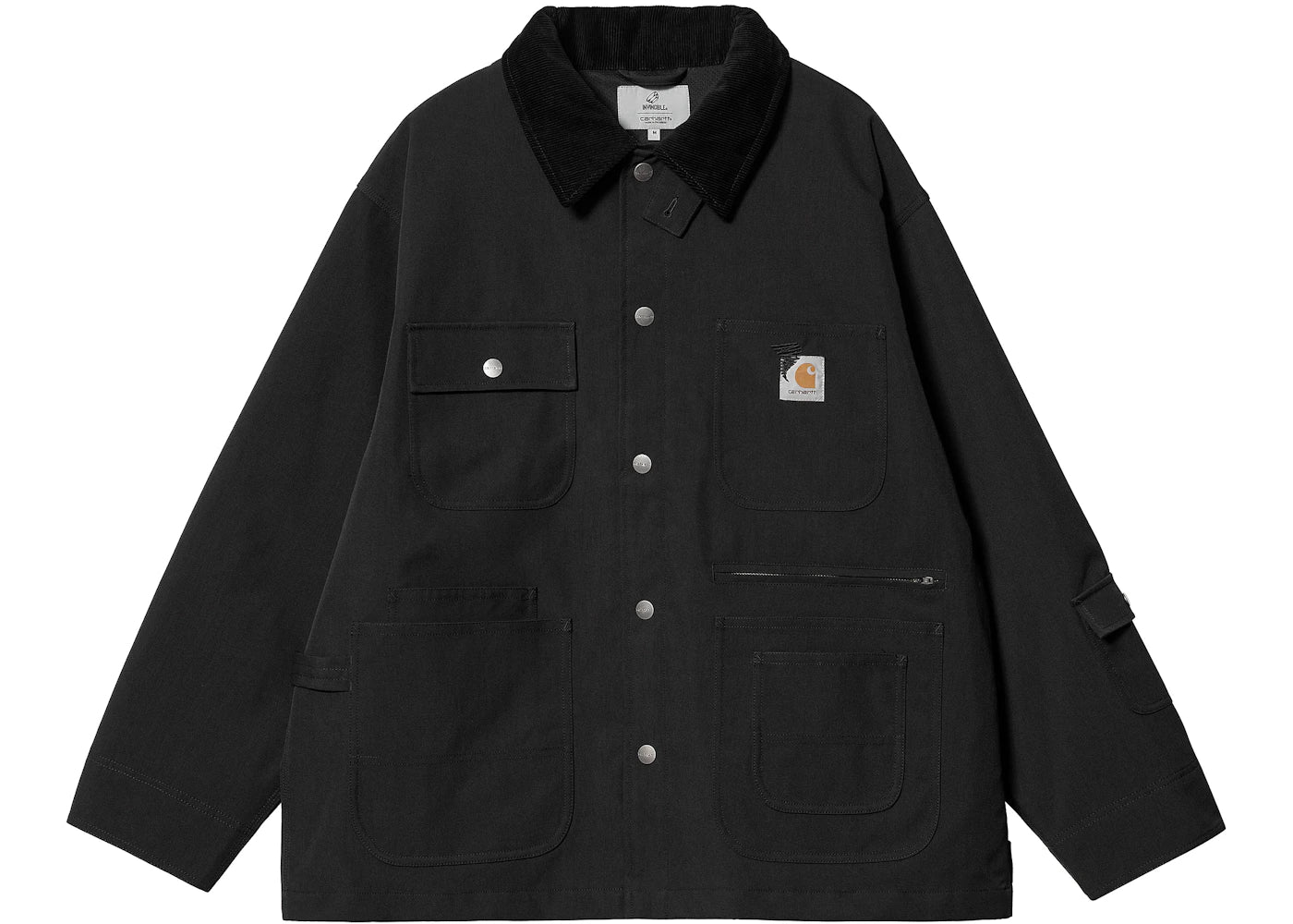 Carhartt WIP x Invincible Chore Coat Black