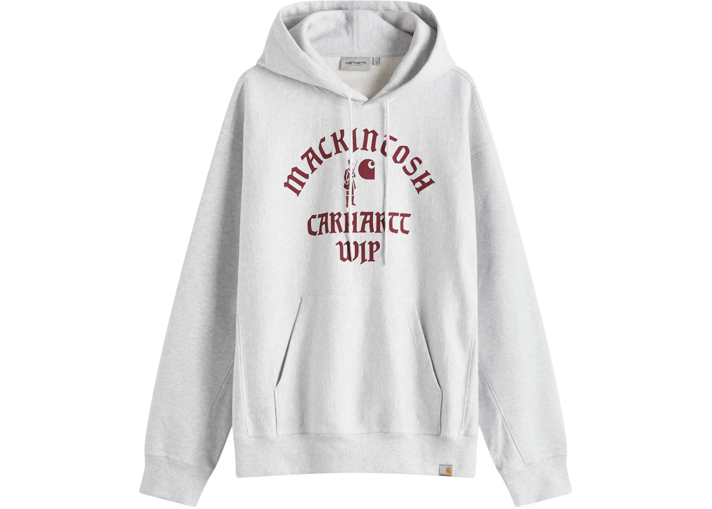 Carhartt WIP x Mackintosh 'by END.' Hooded Sweatshirt Ash Heather/Bordeaux