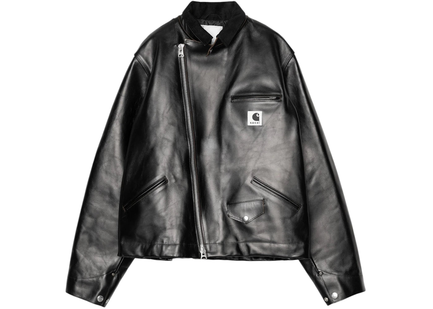 Carhartt WIP x sacai Leather Jacket Sacai Black