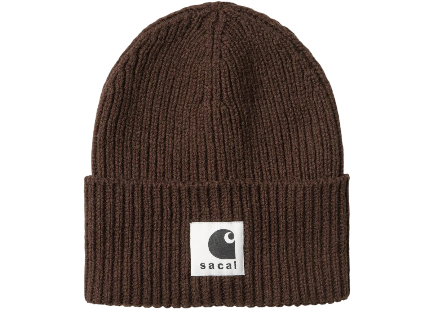 Carhartt WIP x sacai Wool Knit Beanie Sacai Dark Beige