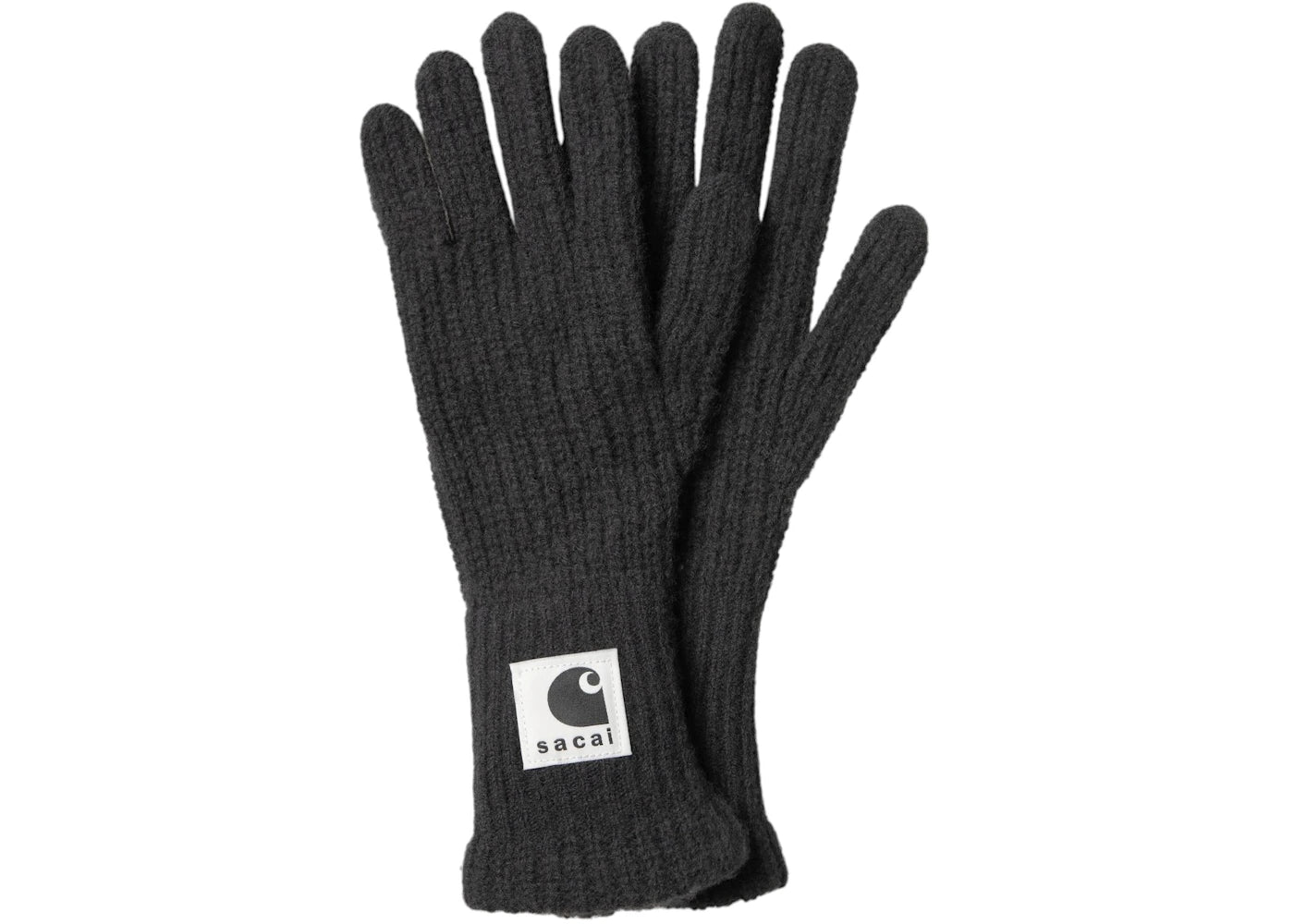 Carhartt WIP x sacai Wool Knit Gloves Sacai Black