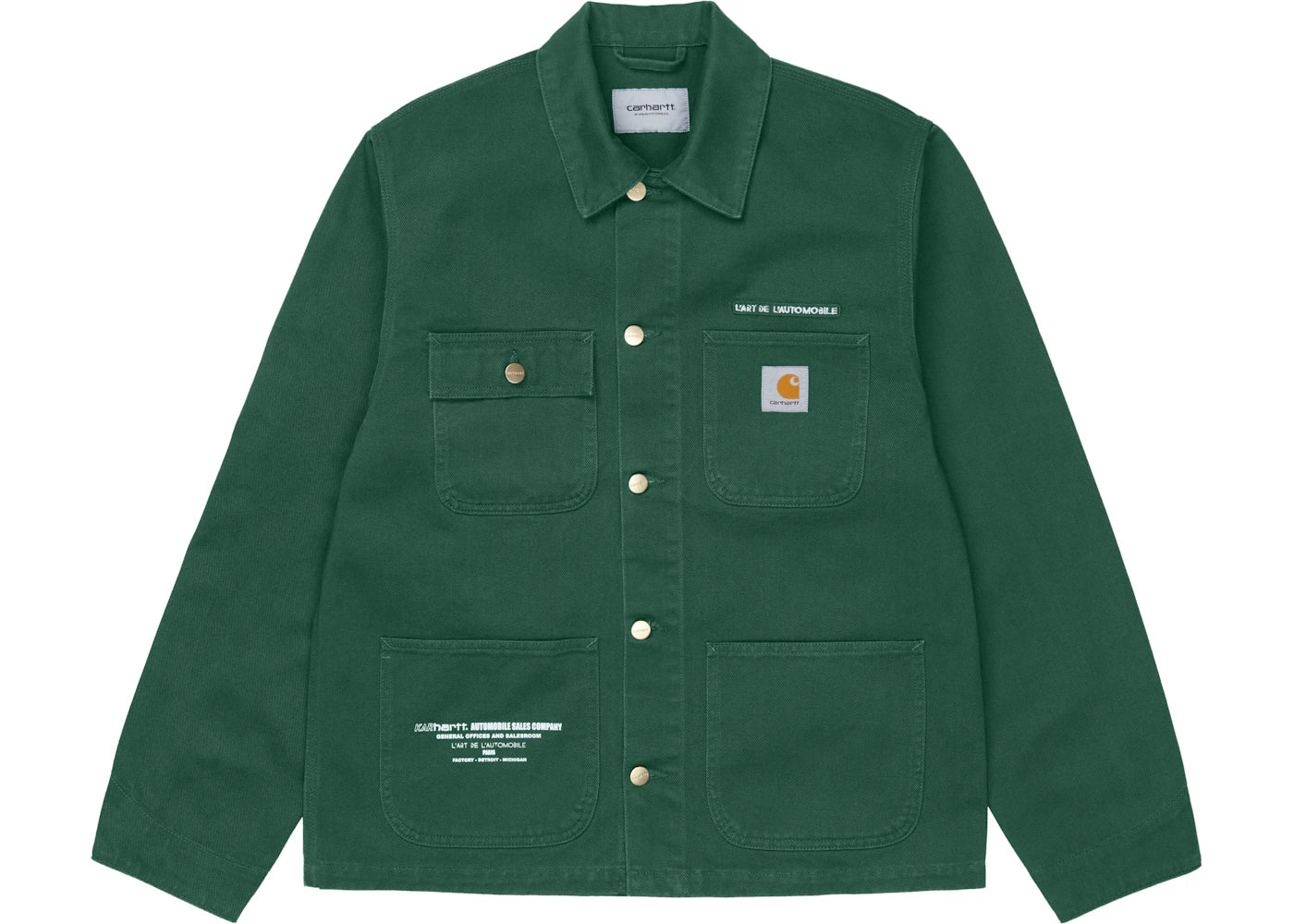 Carhartt Karhartt L'art de l'automobile Michigan Chore Coat Treehouse