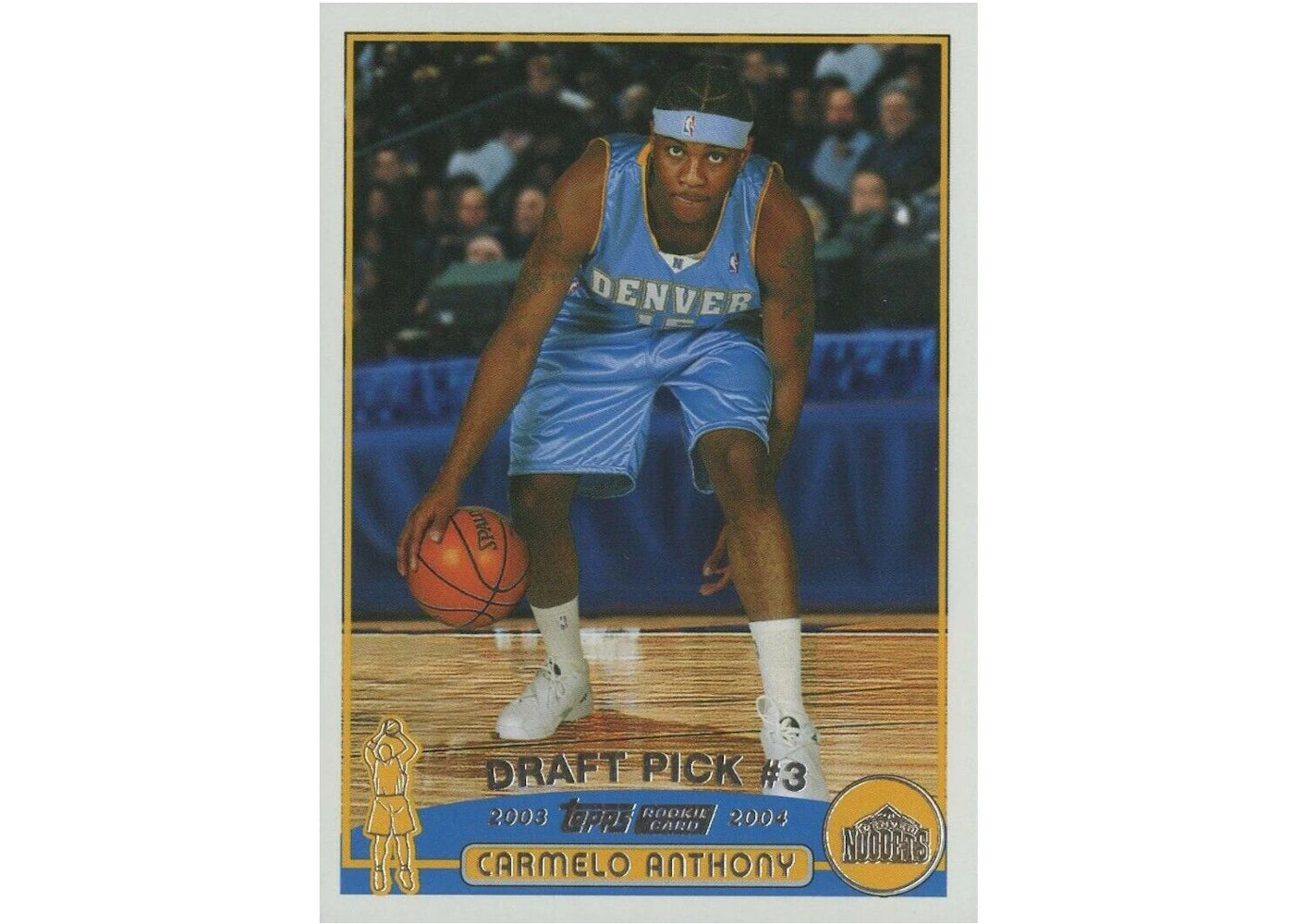 Carmelo Anthony 2003 Topps Rookie #223 (Ungraded)
