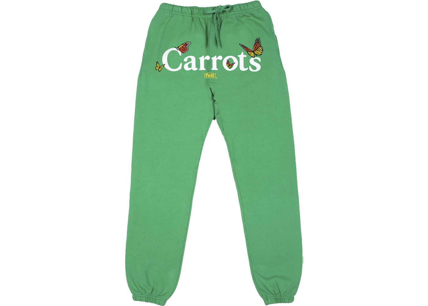 Carrots x Felt Butterfly Embroidered Sweatpants Green