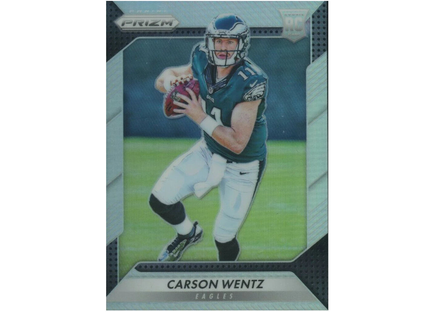 Carson Wentz 2016 Panini Prizm Rookie Silver #218 (Ungraded)