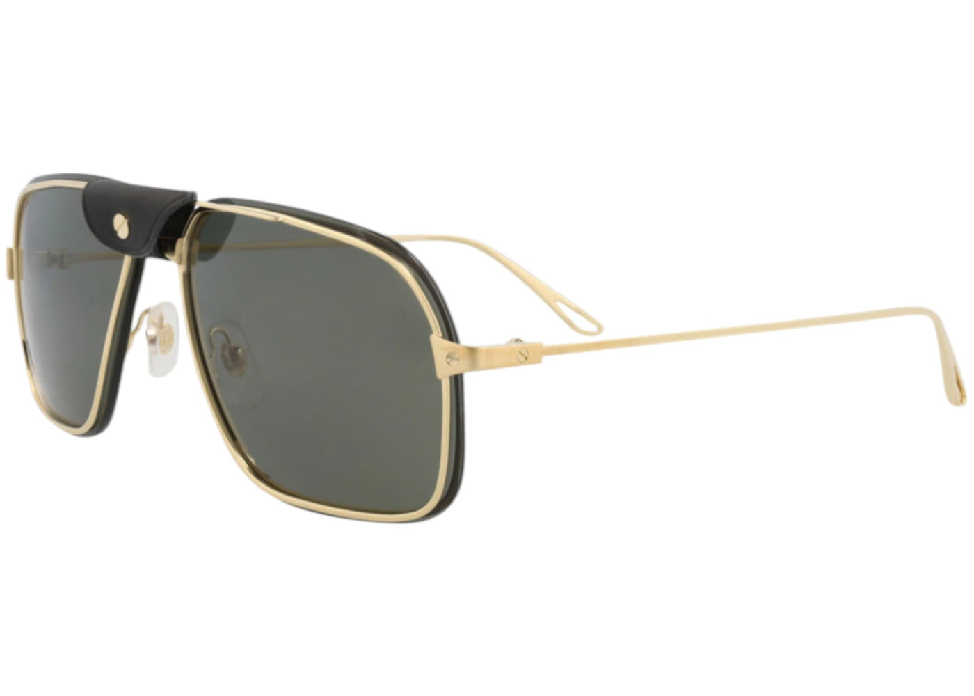 Cartier Aviator Sunglasses Gold Gold Grey (CT0243S-30009003-001)